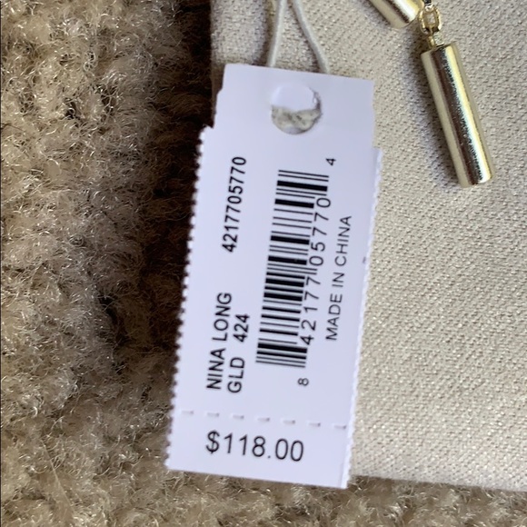 NWT Kendra Scott Blue Drusy Nina Necklace - Picture 4 of 5